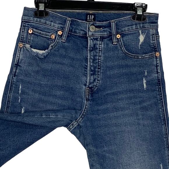 Gap Denim Cheeky Straight Button-Fly Belt Loops 5 Working Pockets Size 4/27 - Picture 5 of 13